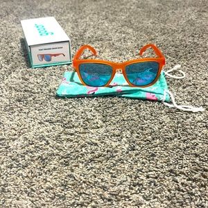 Orange Goodr Sunglasses